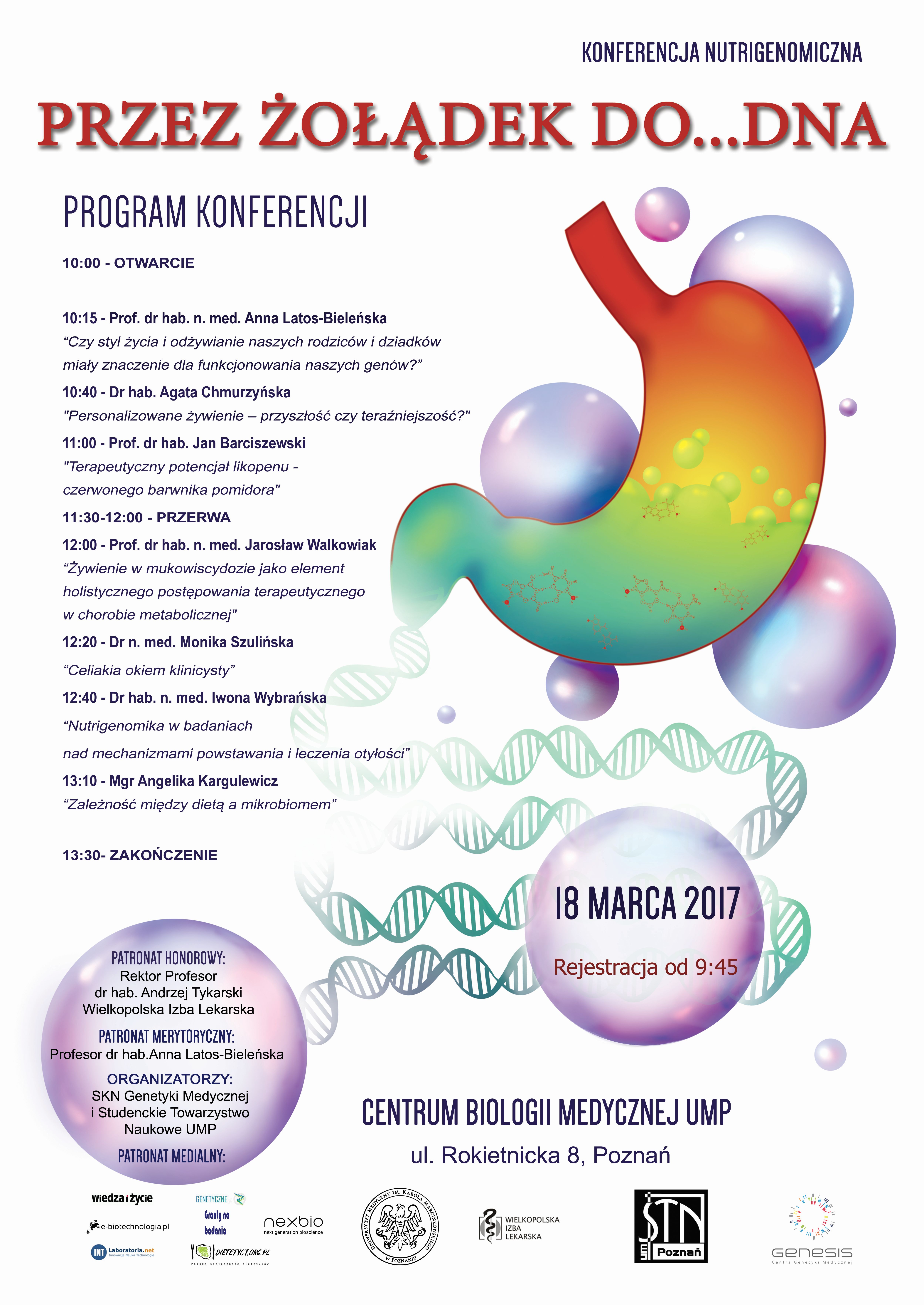 studencka konferencja naukowa przez żołądek do...dna