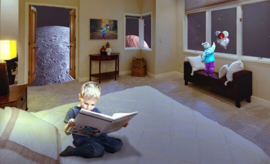 pokój dla dziecka z autyzmem